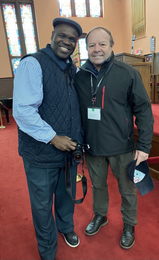 Odell & Bill At Martin Luther King Church In Atlanta